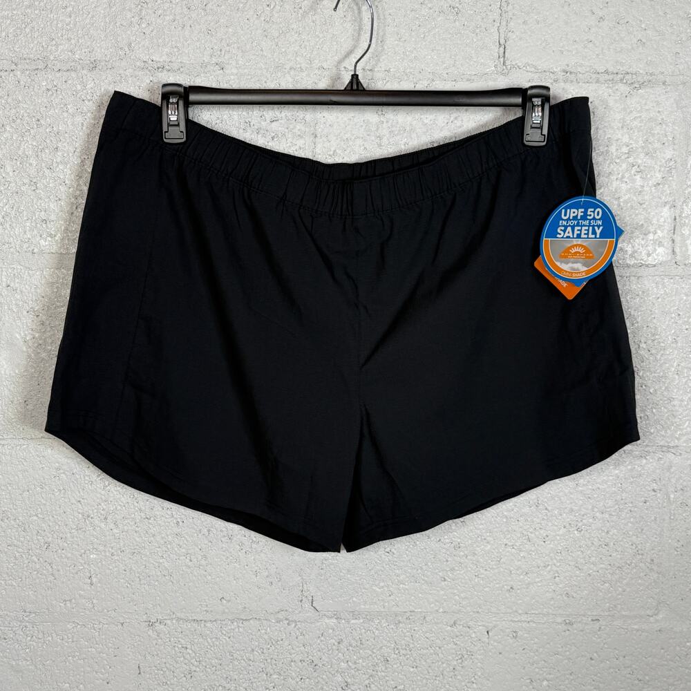 Columbia Women's PFG Tamiami Pull-on Shorts black XXL, runs big